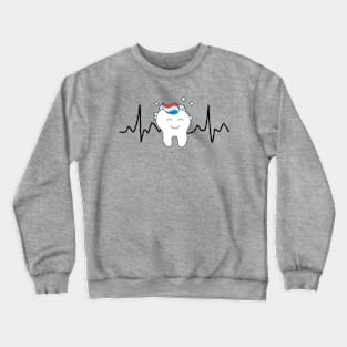 Tooth Pulse Crewneck Sweatshirt